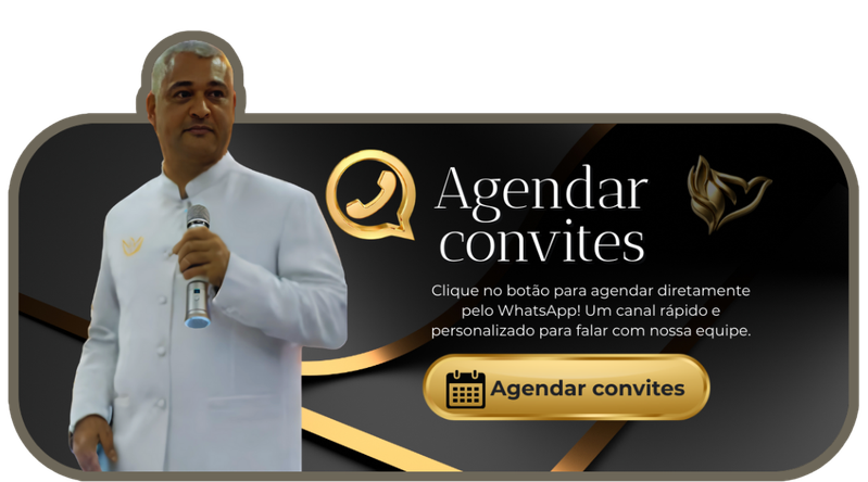Agendar convites com o Rios Ministério